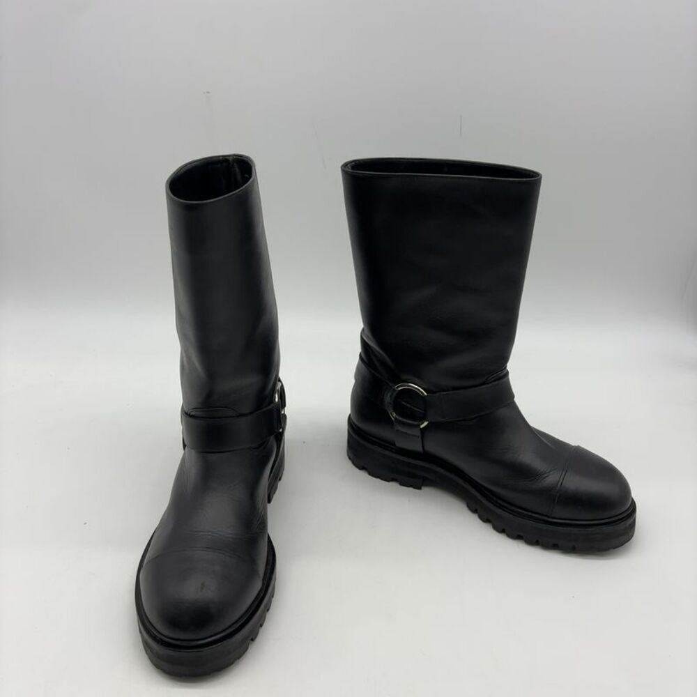 Marni Calf Length Leather Boots